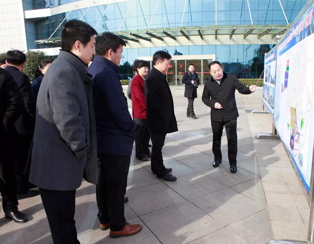 acting mayor fang wei visits xide elevator